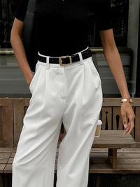 Pantalon large à taille haute pour femmes - Victoria