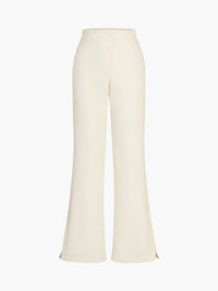 Haut uni avec pantalon large