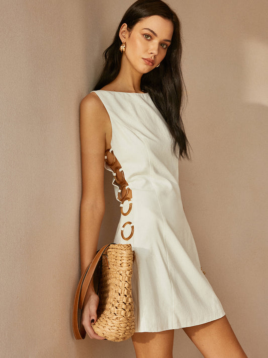 Rylie - O-Ring - Robe sans manches à découpes