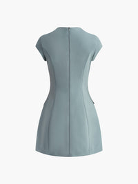 Sadie - Mini robe élégante de type A-line