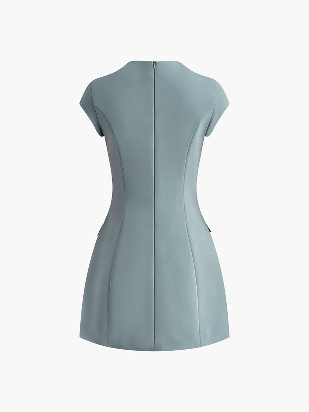 Sadie - Mini robe élégante de type A-line