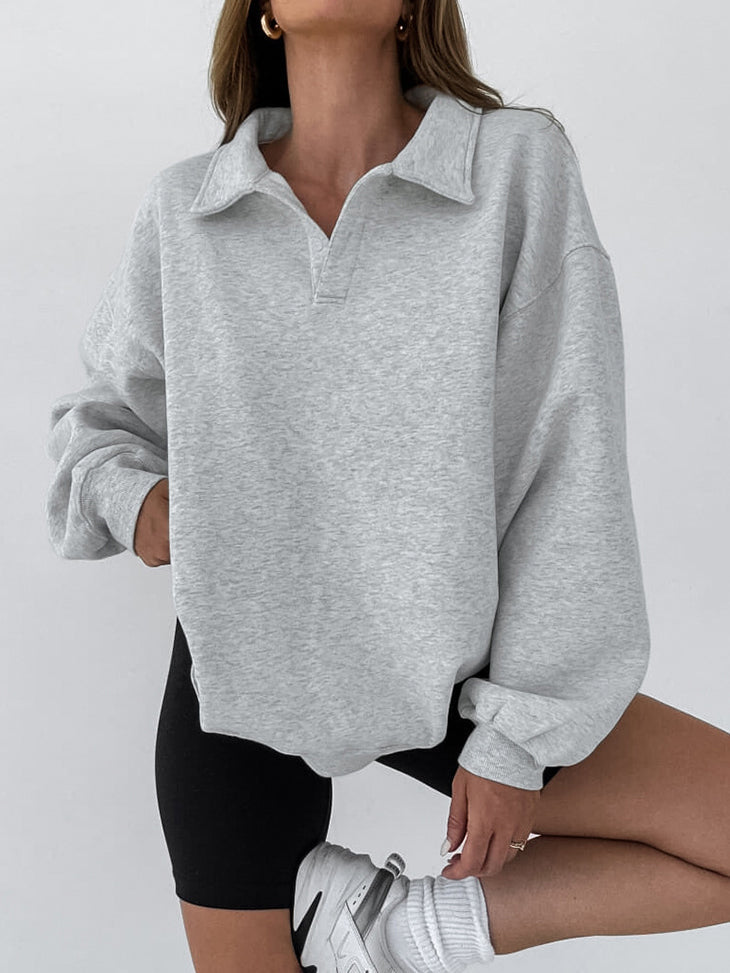 Fleece-Poloshirt für Damen - Hildrun