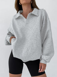 Fleece-Poloshirt für Damen - Hildrun