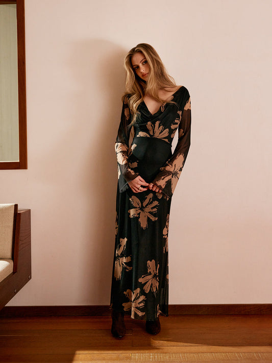 Lena - Boheme - Robe florale imprimée