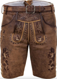 Kai - Pantalon en cuir à la mode et unique pour hommes
