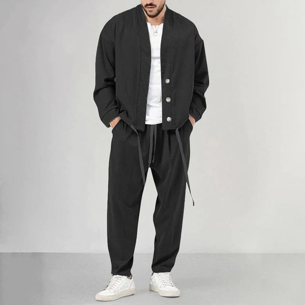 OREEZ - Cardigan et pantalon pour hommes