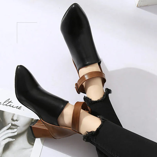 Bottines de saison élégantes