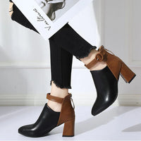 Bottines de saison élégantes