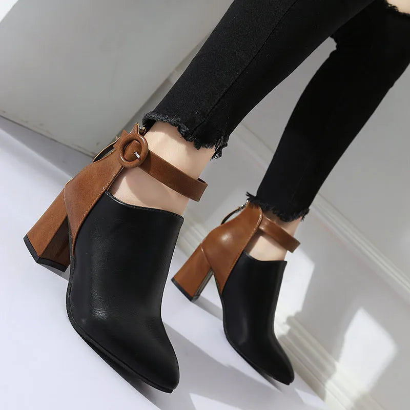 Bottines de saison élégantes