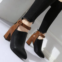 Bottines de saison élégantes