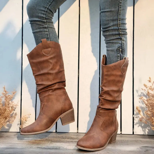 Marla - Bottes Élégance à Talons Hauts