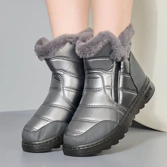 Priscilla - Bottes d’Hiver Hautes en Polaire