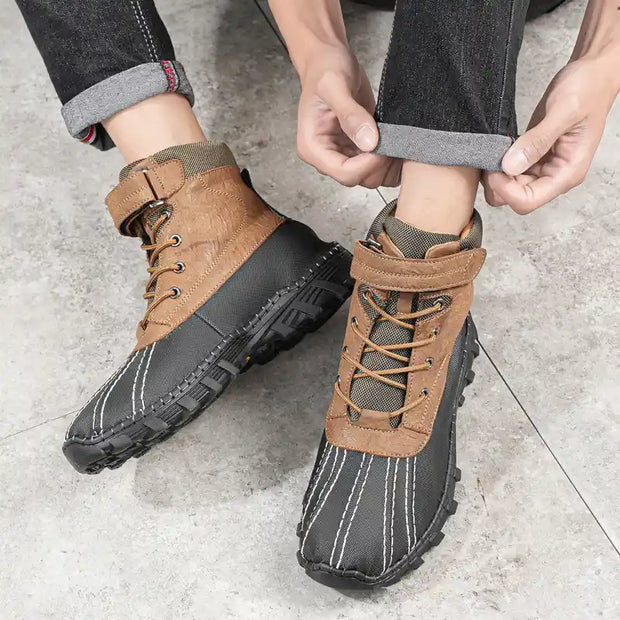 Ricarda - Bottes de Neige Chaudes à Lacets