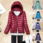 Leichte Steppjacke mit vielseitiger Kapuze - Nora