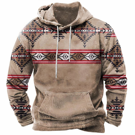 CHARLIE - Sweat à capuche style vintage
