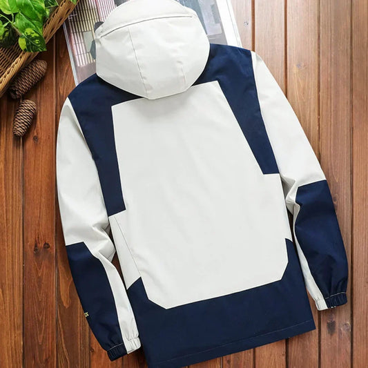 Coupe-vent pour hommes de haute qualité avec capuche