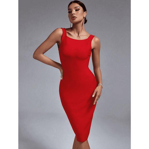 Baru - Courbes de la robe rouge
