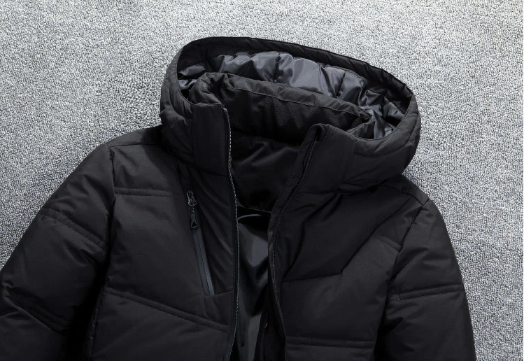 Gesteppte Kapuzenjacke mit urbanem Design - Narel