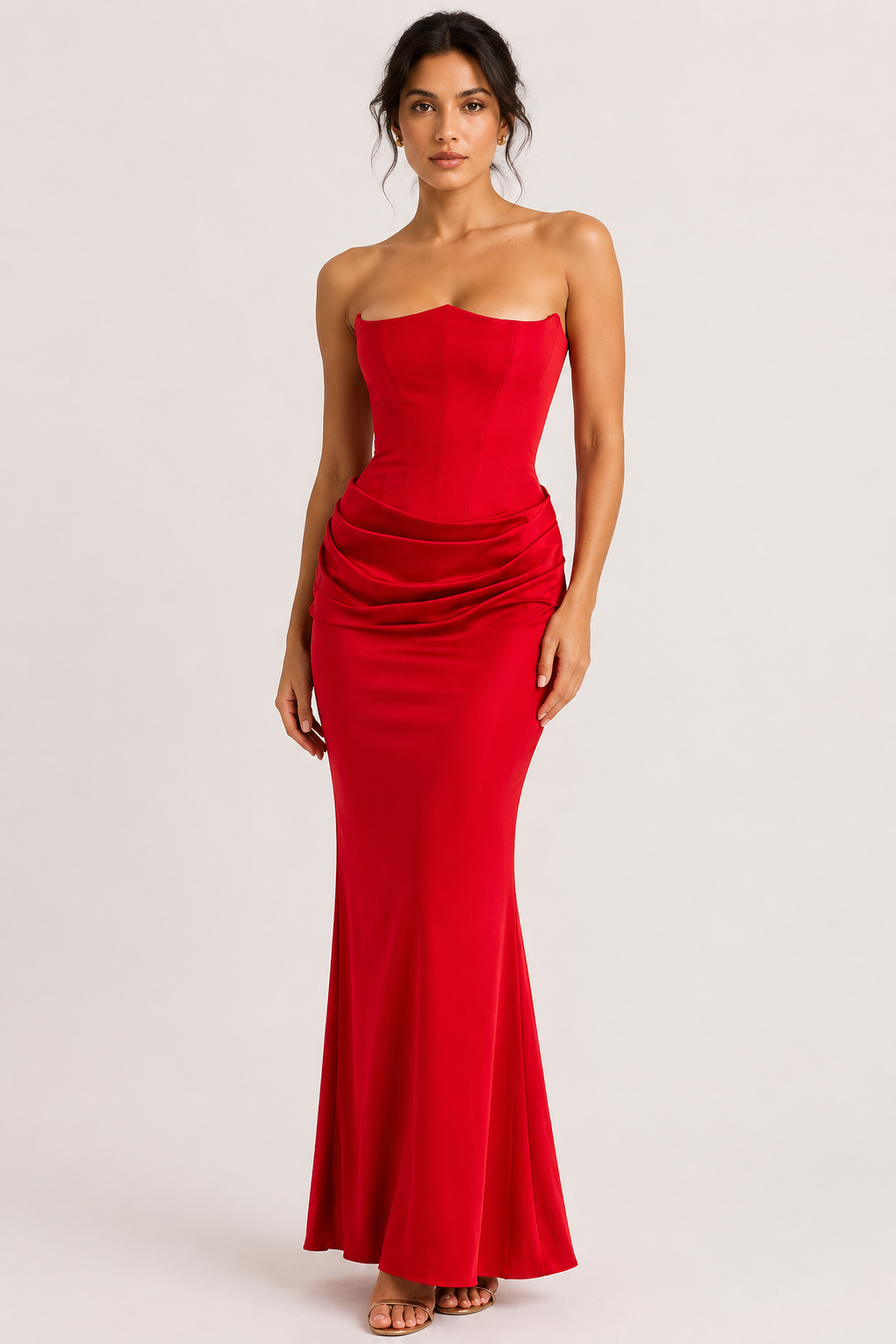 Elegantes langes Abendkleid für Damen – Gerhild