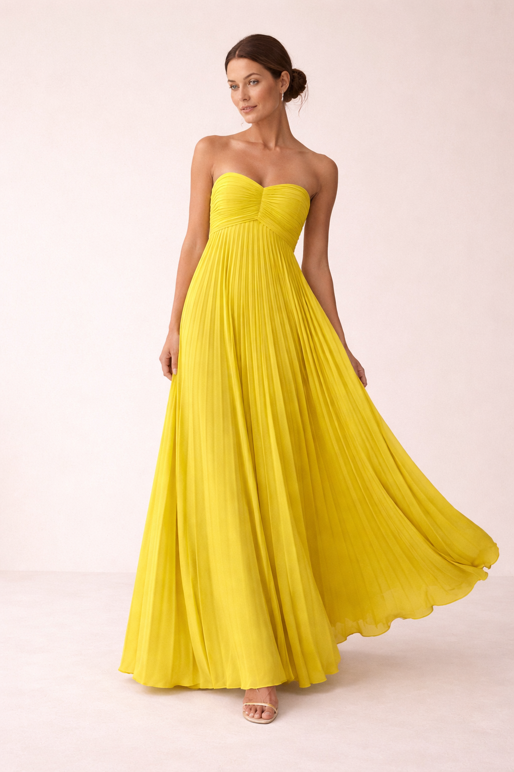 Trägerloses trägerloses Maxikleid Sommer elegant - Lorisse