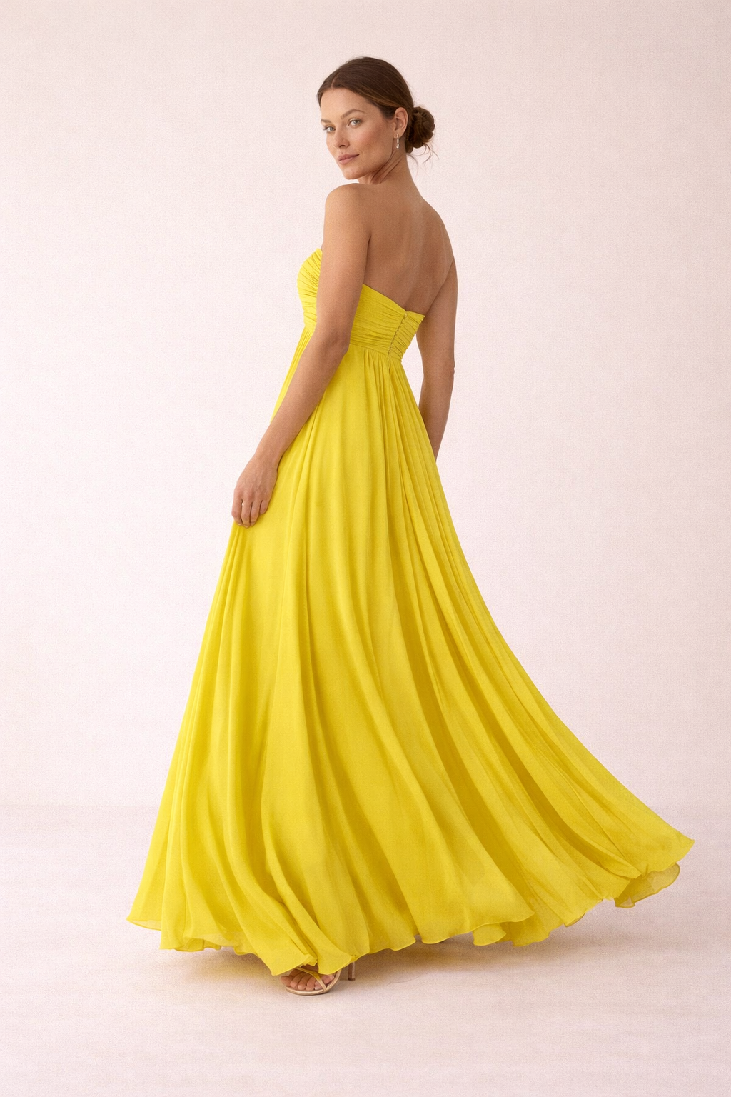 Trägerloses trägerloses Maxikleid Sommer elegant - Lorisse