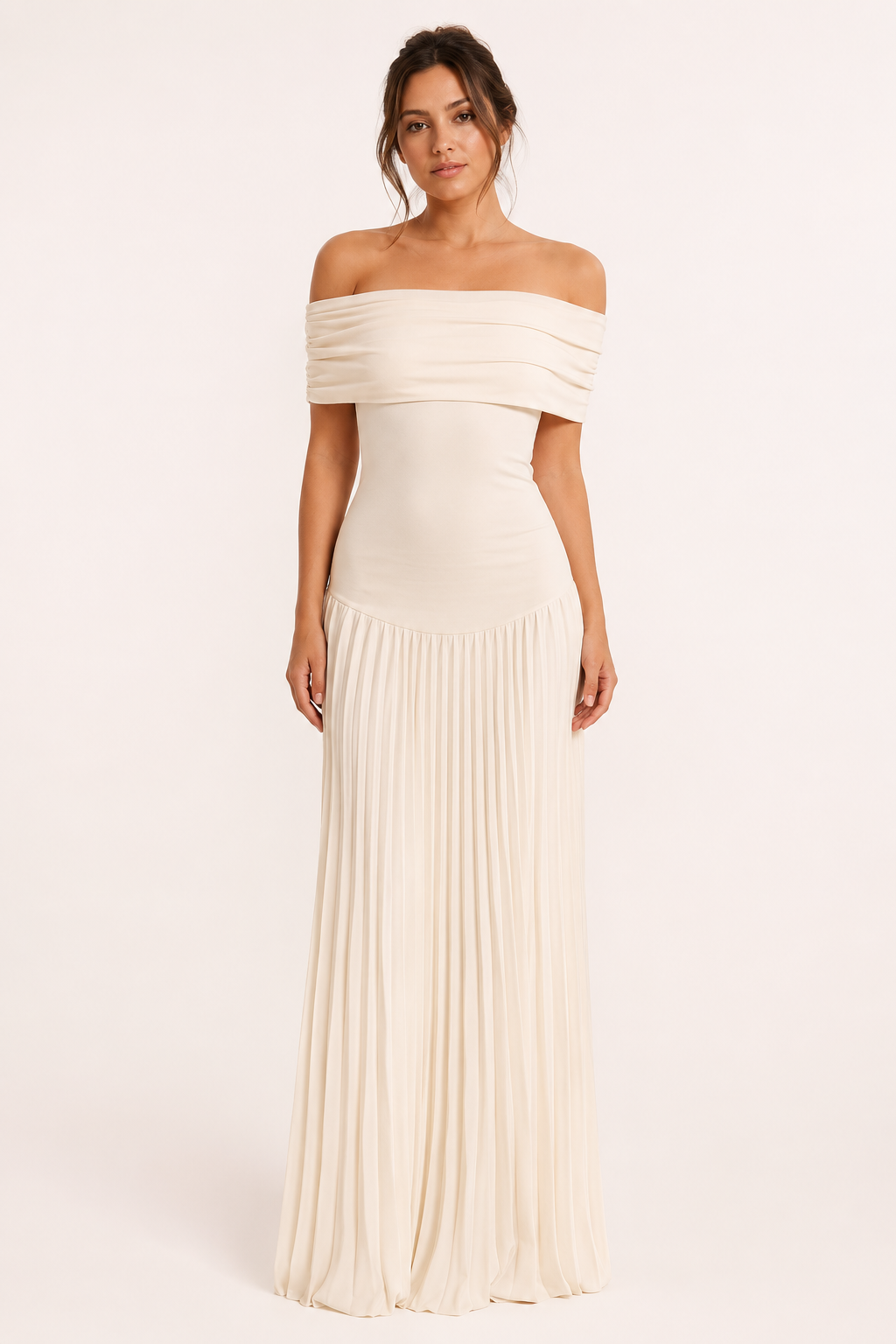 Elegantes langes Abend- und Hochzeitskleid für Damen – Melissa