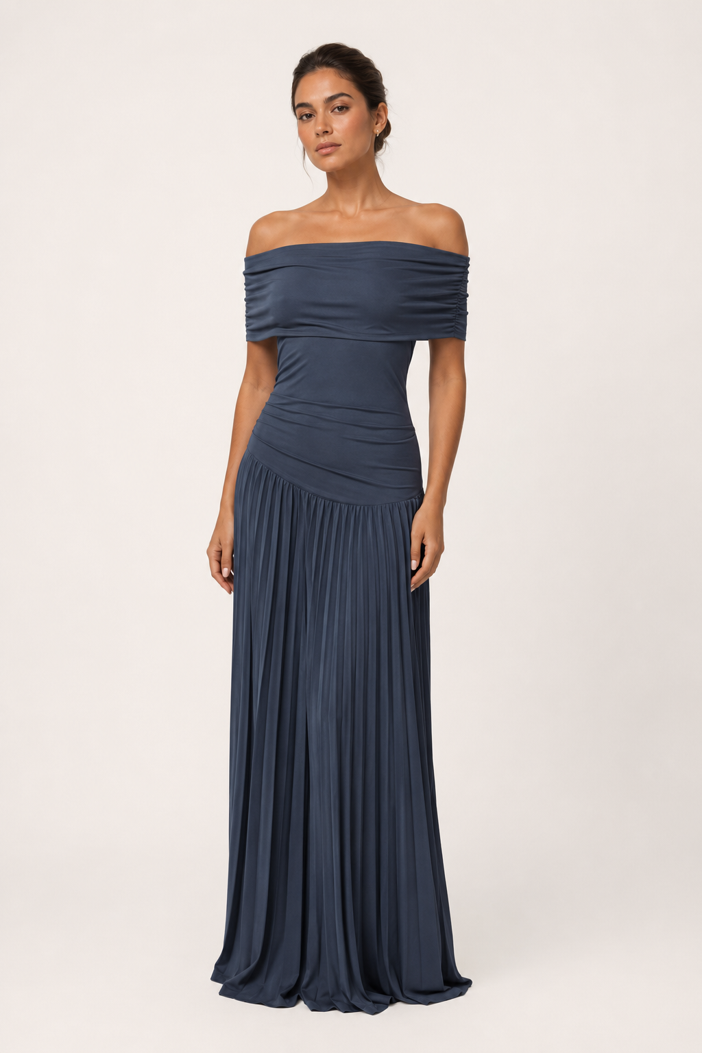 Elegantes langes Abend- und Hochzeitskleid für Damen – Melissa