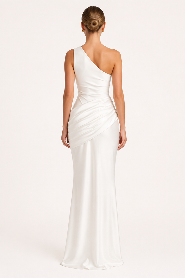 Langes Gala-Kleid für Damen elegant und schmal geschnitten - Selena