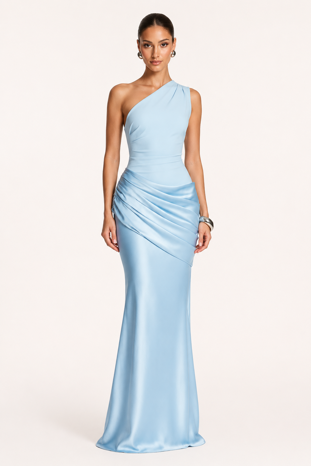 Langes Gala-Kleid für Damen elegant und schmal geschnitten - Selena