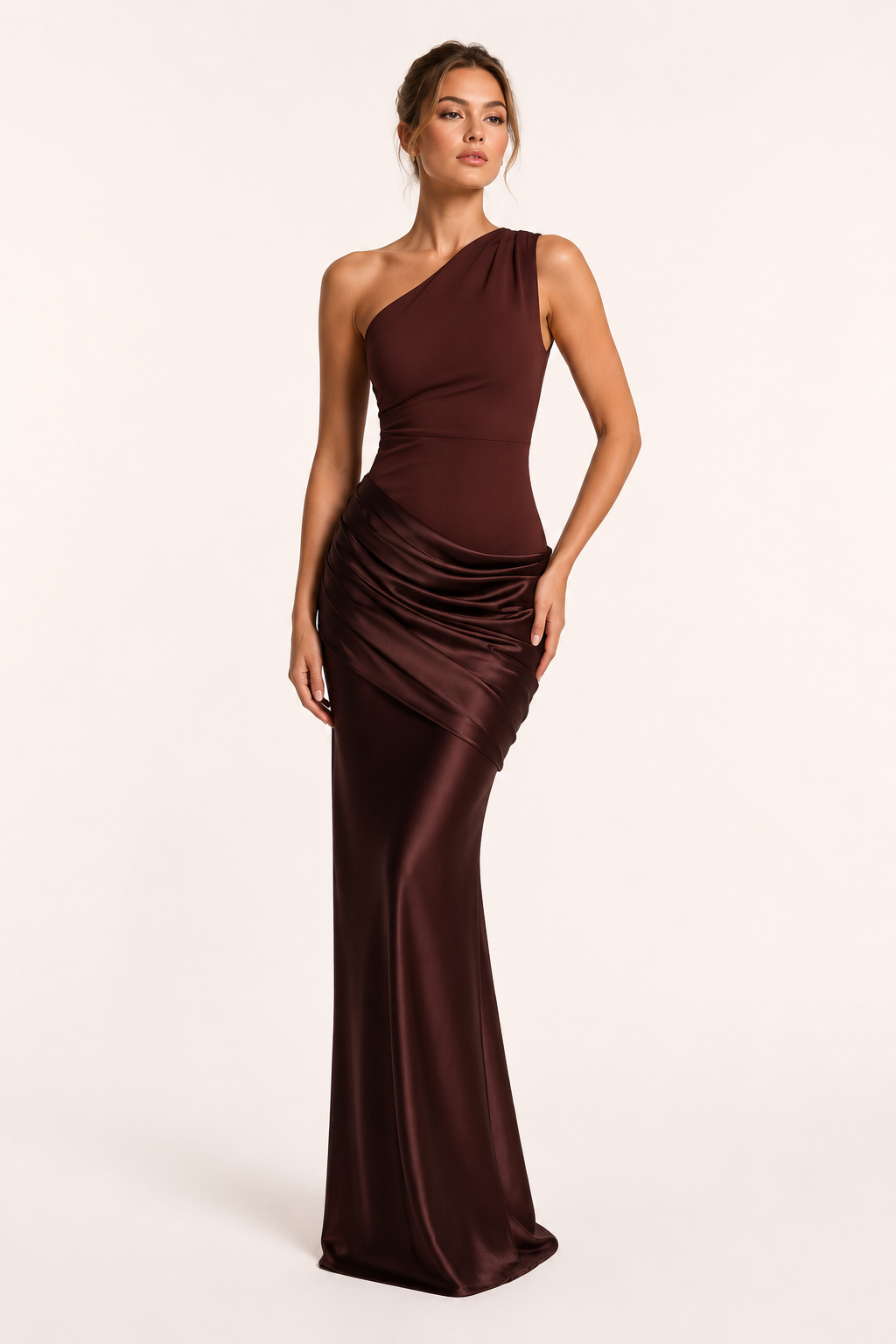 Langes Gala-Kleid für Damen elegant und schmal geschnitten - Selena