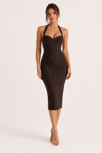 Elegantes Bandage-Kleid mit Neckholder-Ausschnitt – Erika