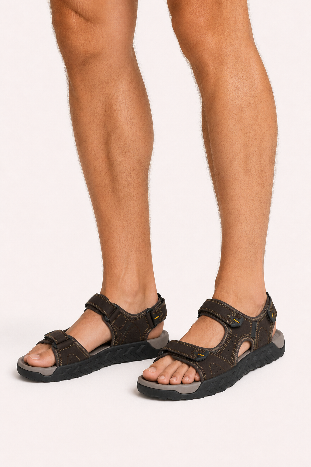 Sportliche Herrensandalen mit verstellbaren Riemen – Torben