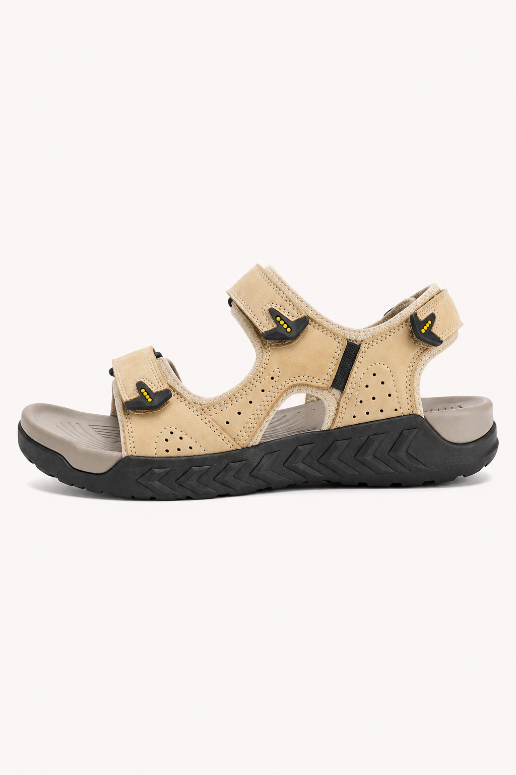 Sportliche Herrensandalen mit verstellbaren Riemen – Torben