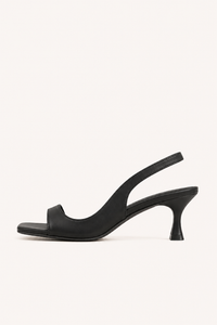 Sandales à talons pour femme, bout carré, sans talon - Ottilie