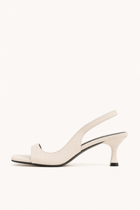 Sandales à talons pour femme, bout carré, sans talon - Ottilie