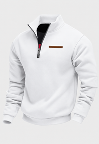 Sweatshirt mit halbem Reißverschluss für den Herbst – Nereo