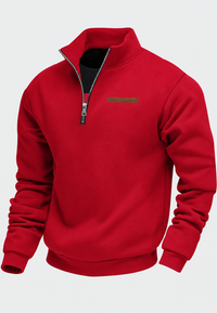 Sweatshirt mit halbem Reißverschluss für den Herbst – Nereo