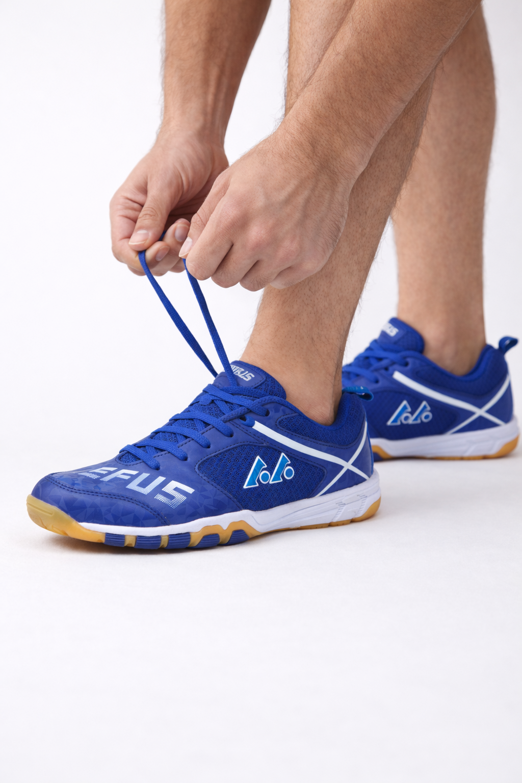 Badmintonschuhe mit griffiger Sohle für Herren - Heiner