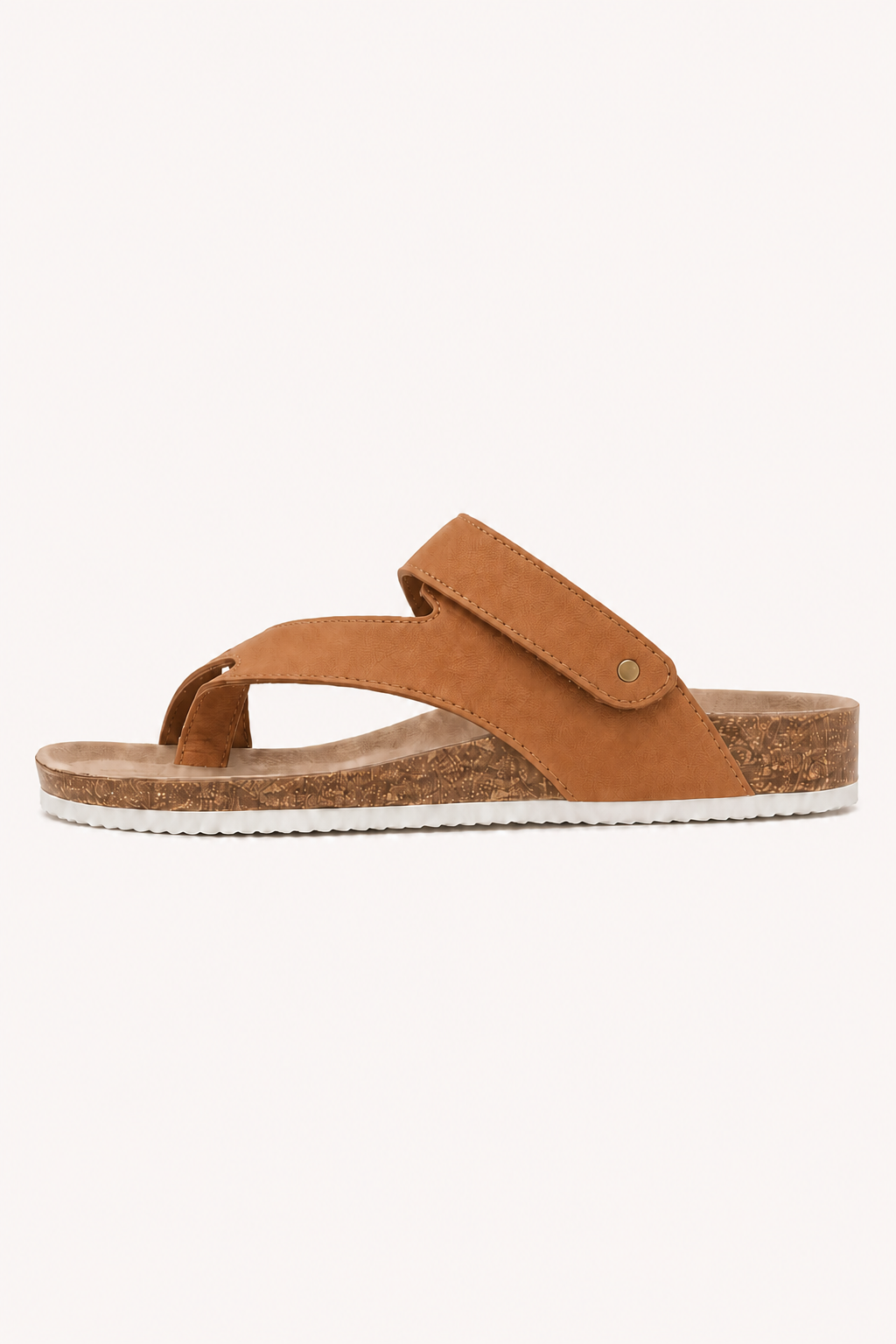 Flache Zehensandalen für Damen mit gekreuzten Riemen – Alondra