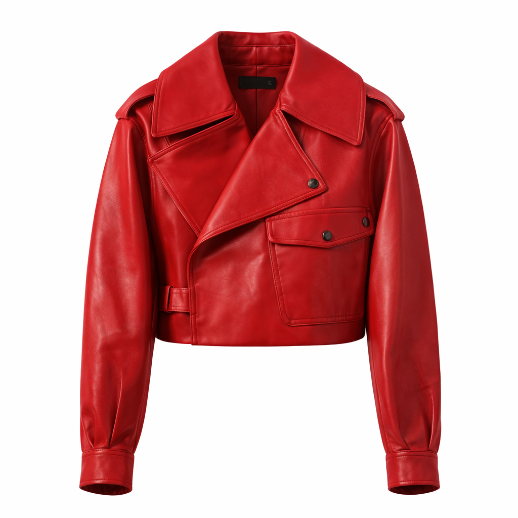 Leichte Damenjacke mit breitem Revers - Lauren