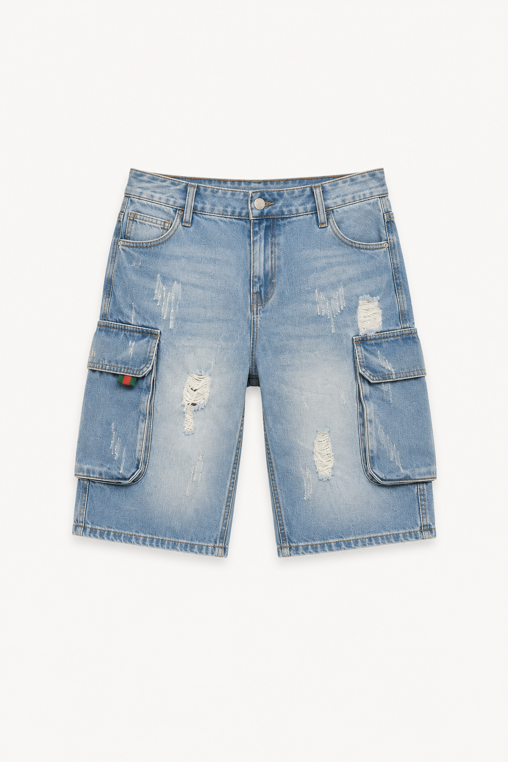 Herren-Jeans-Cargo-Shorts – Dietmar