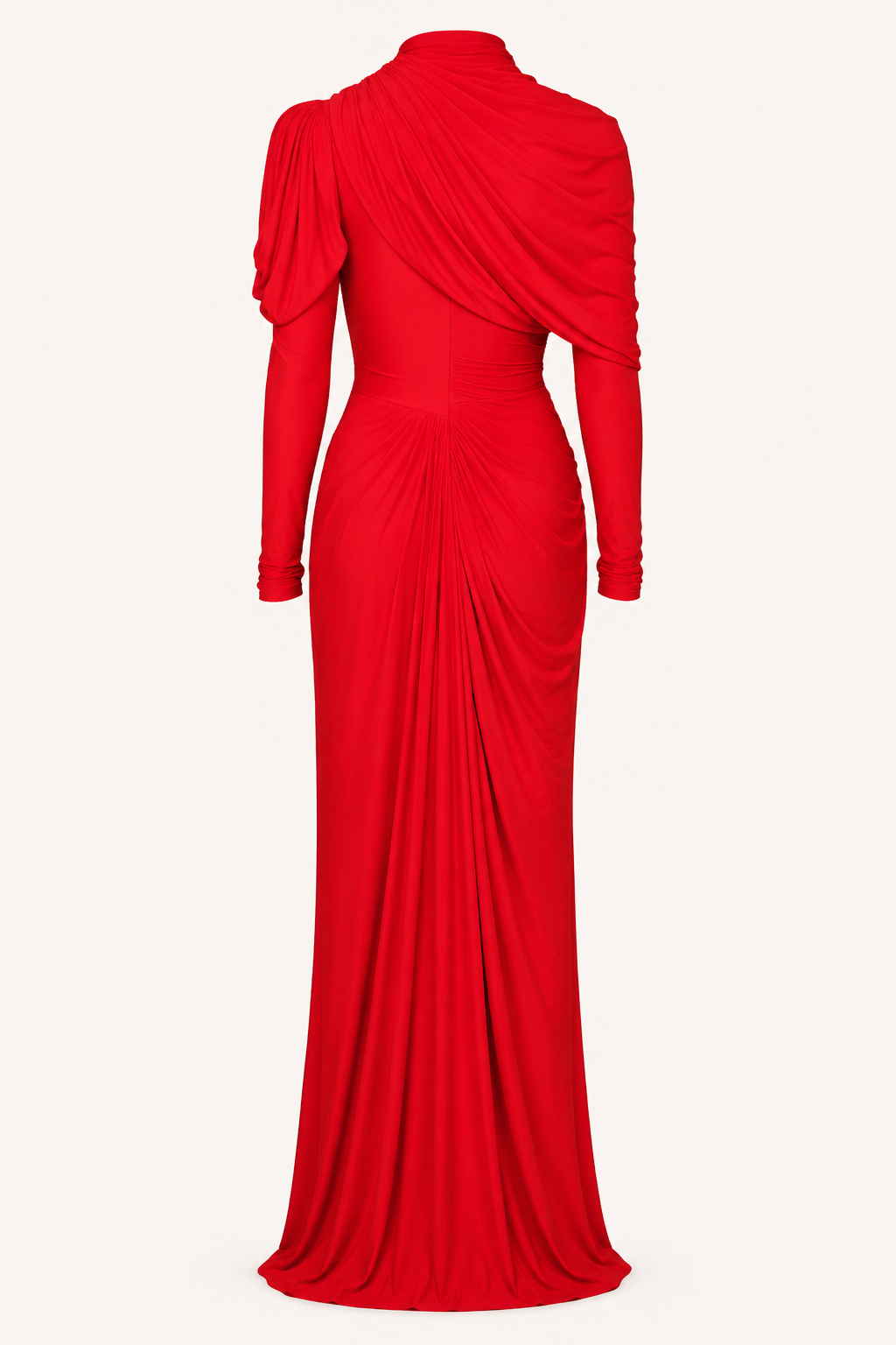 Elegantes langärmeliges Kleid mit langen Ärmeln und schmaler Passform - Sonhia