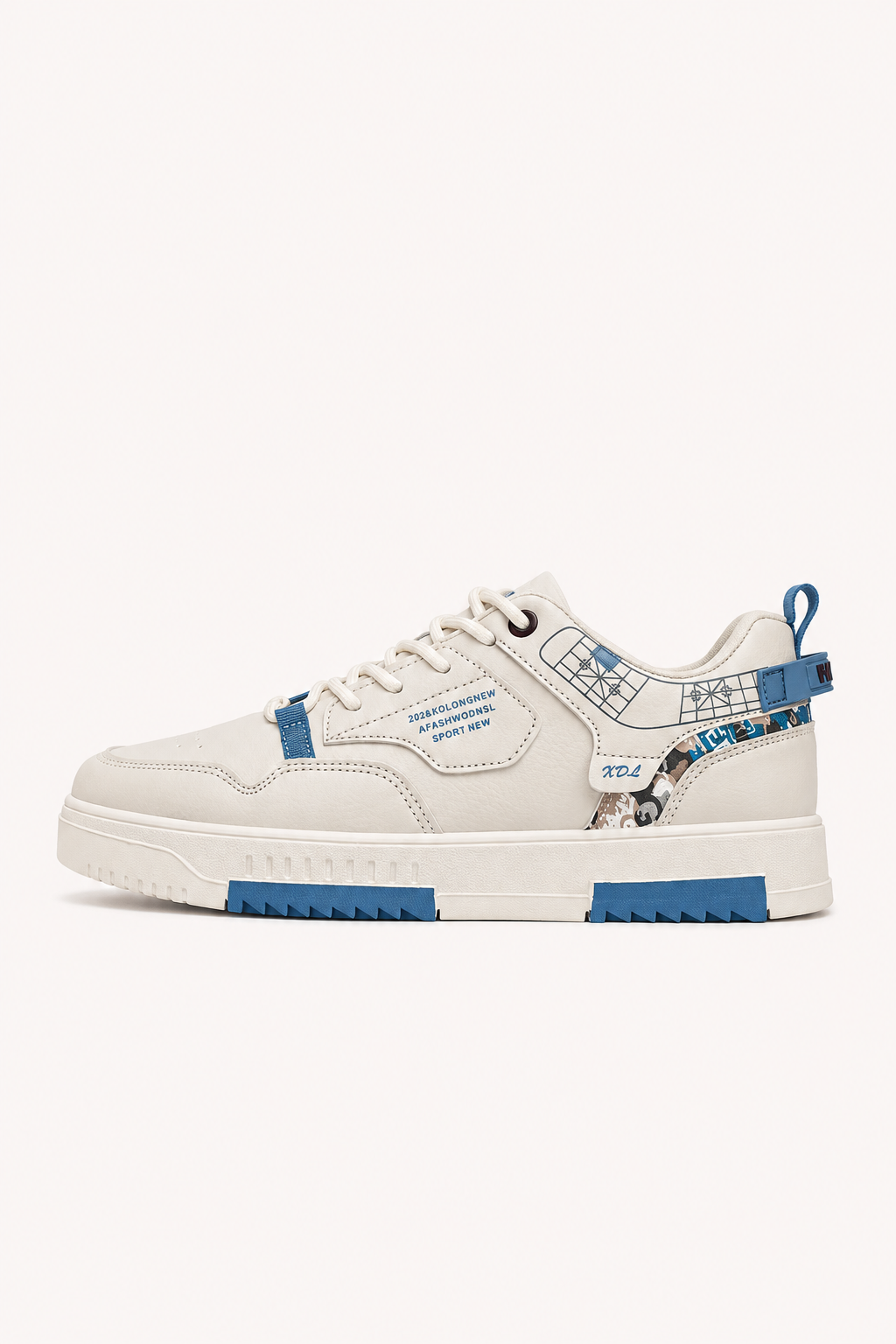 Atmungsaktive Freizeit-Sneaker für Herren mit dicker Sohle – Dietrich