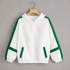 Damen Sportjacke mit Kapuze und Reißverschluss - Zirel