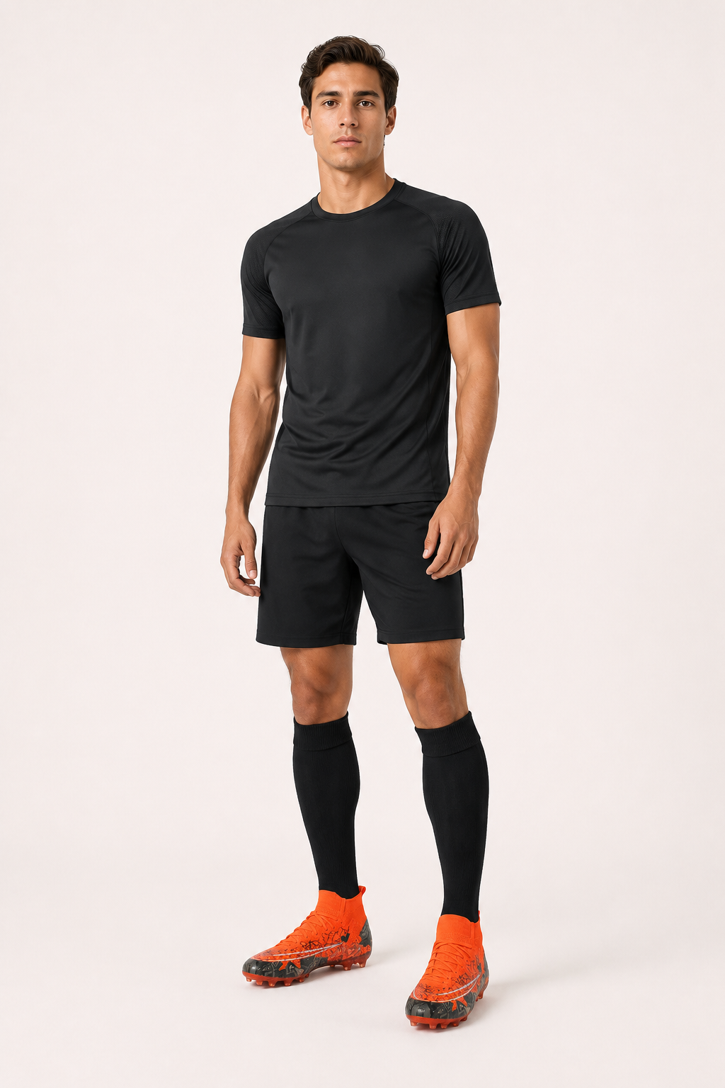 Fußballschuhe mit Stollen und elastischem Schaft – Leif