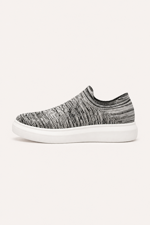 Slip-On-Schuhe für Herren aus elastischem Strick mit atmungsaktivem Design – Armando