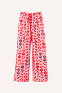 Pantalon à jambes larges imprimé pour femme - Nadine