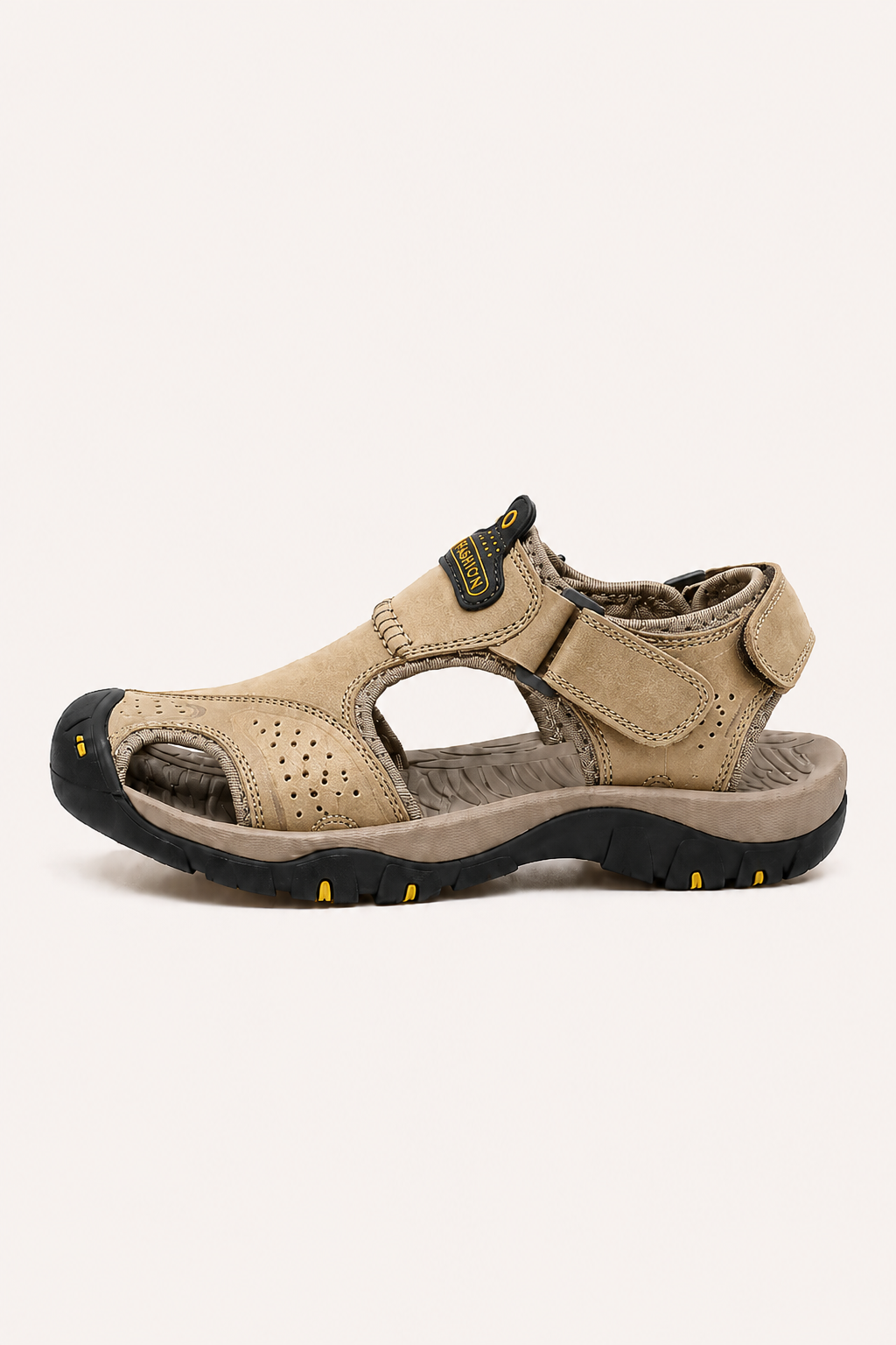 Trekking-Sandalen für Herren mit verstärkter Zehenkappe und Klettverschluss – Theo