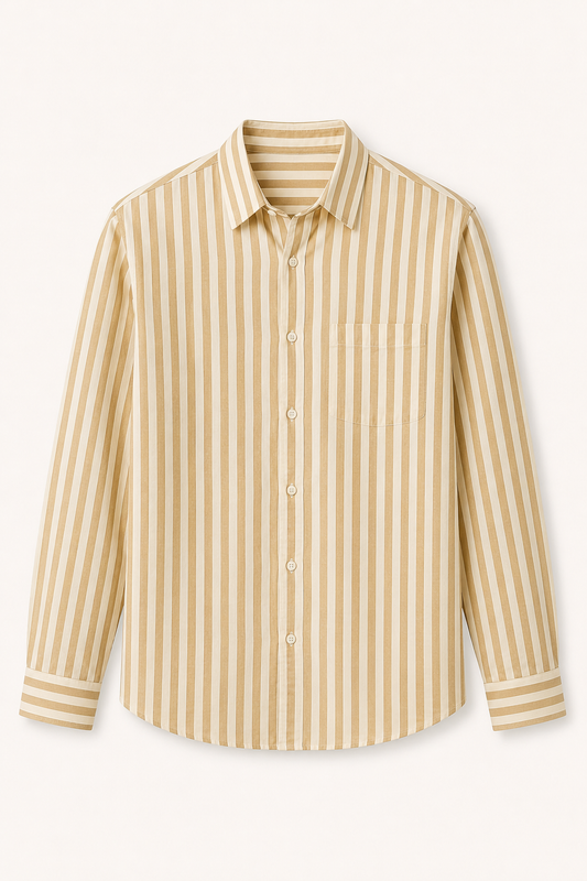 Chemise rayée à coupe décontractée pour hommes printemps-été - Gerhard