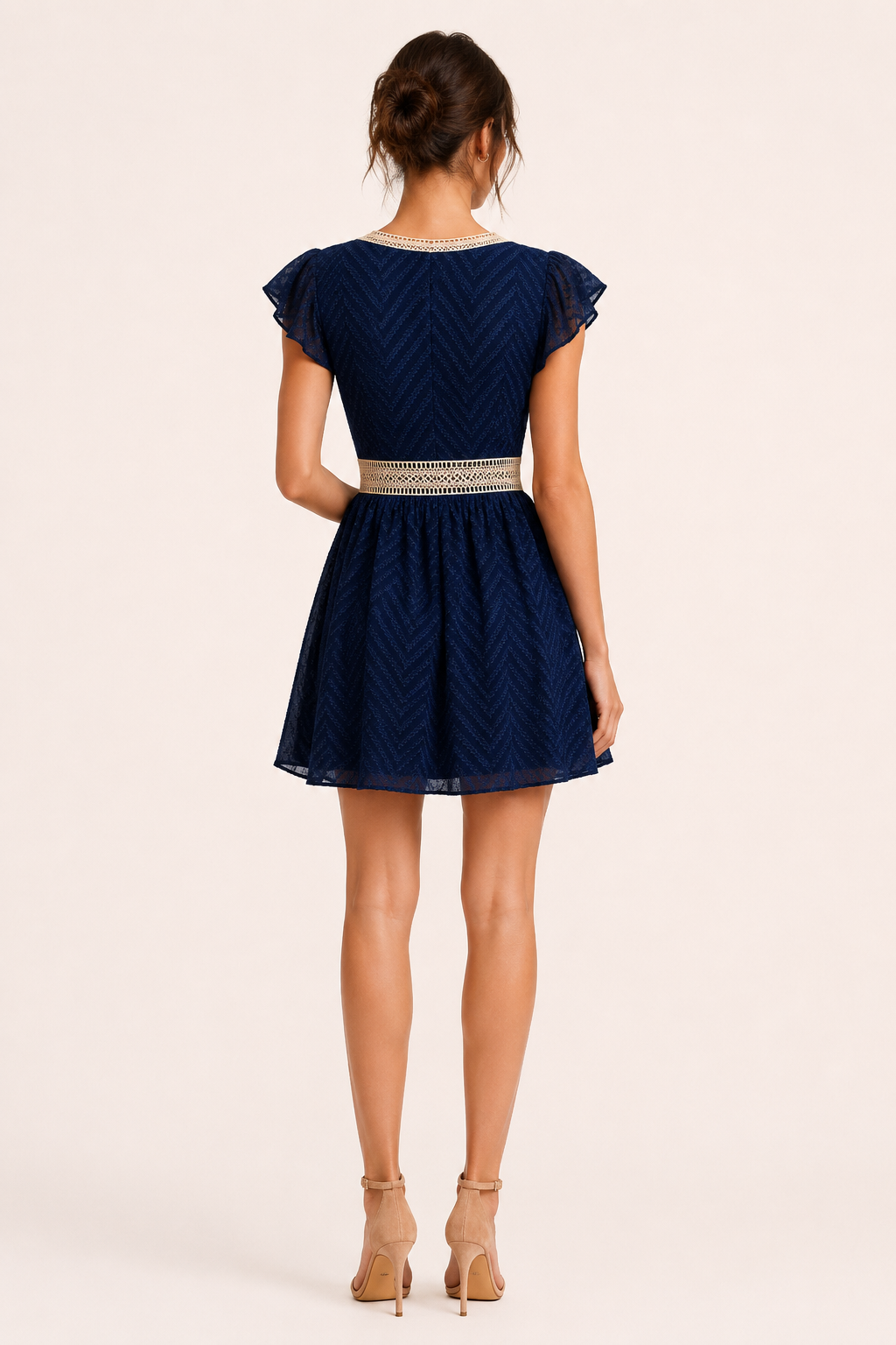 Boho-Sommerkleid für Damen mit kurzen Ärmeln – Maja